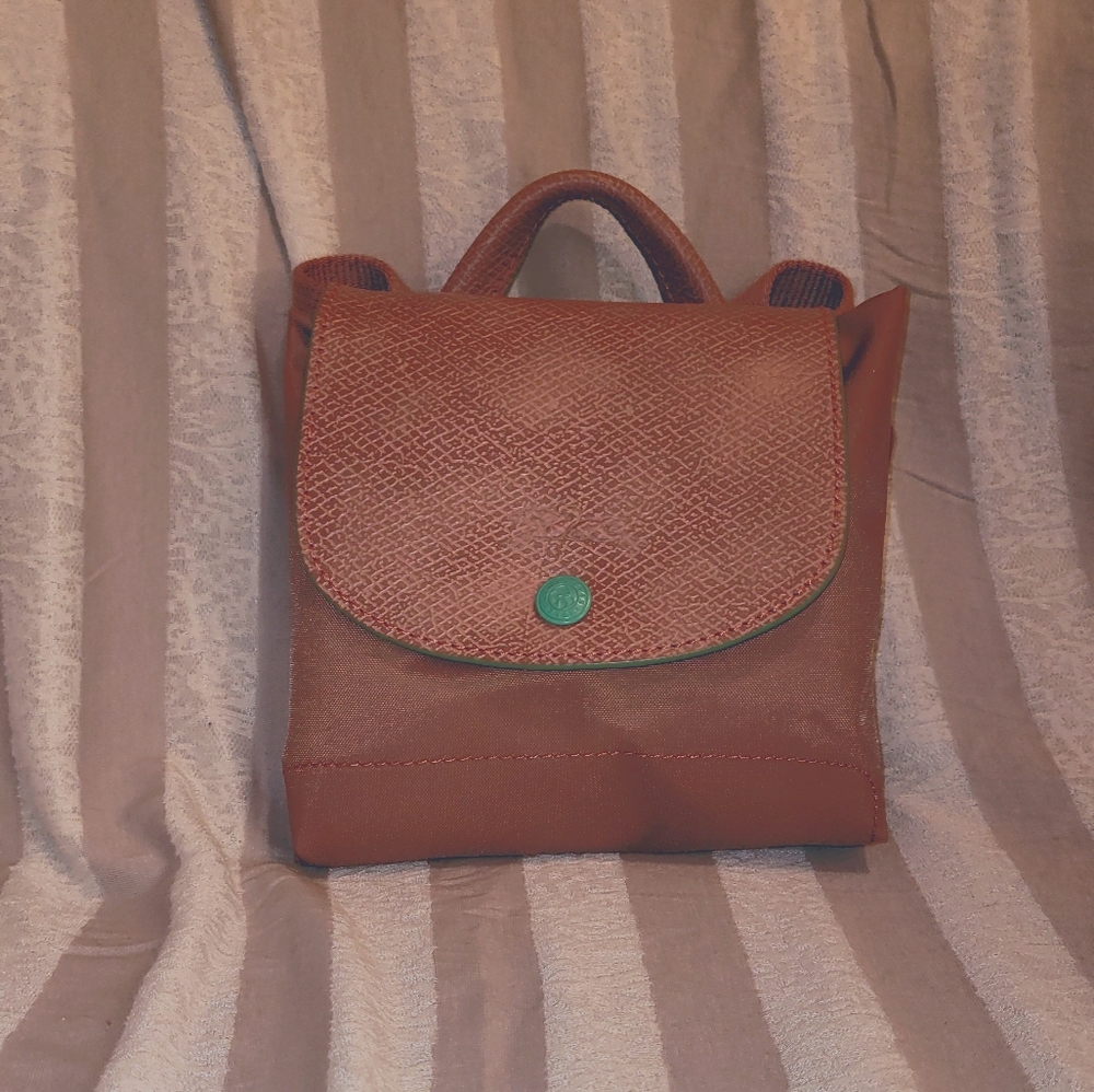 Longchamp backpack purse